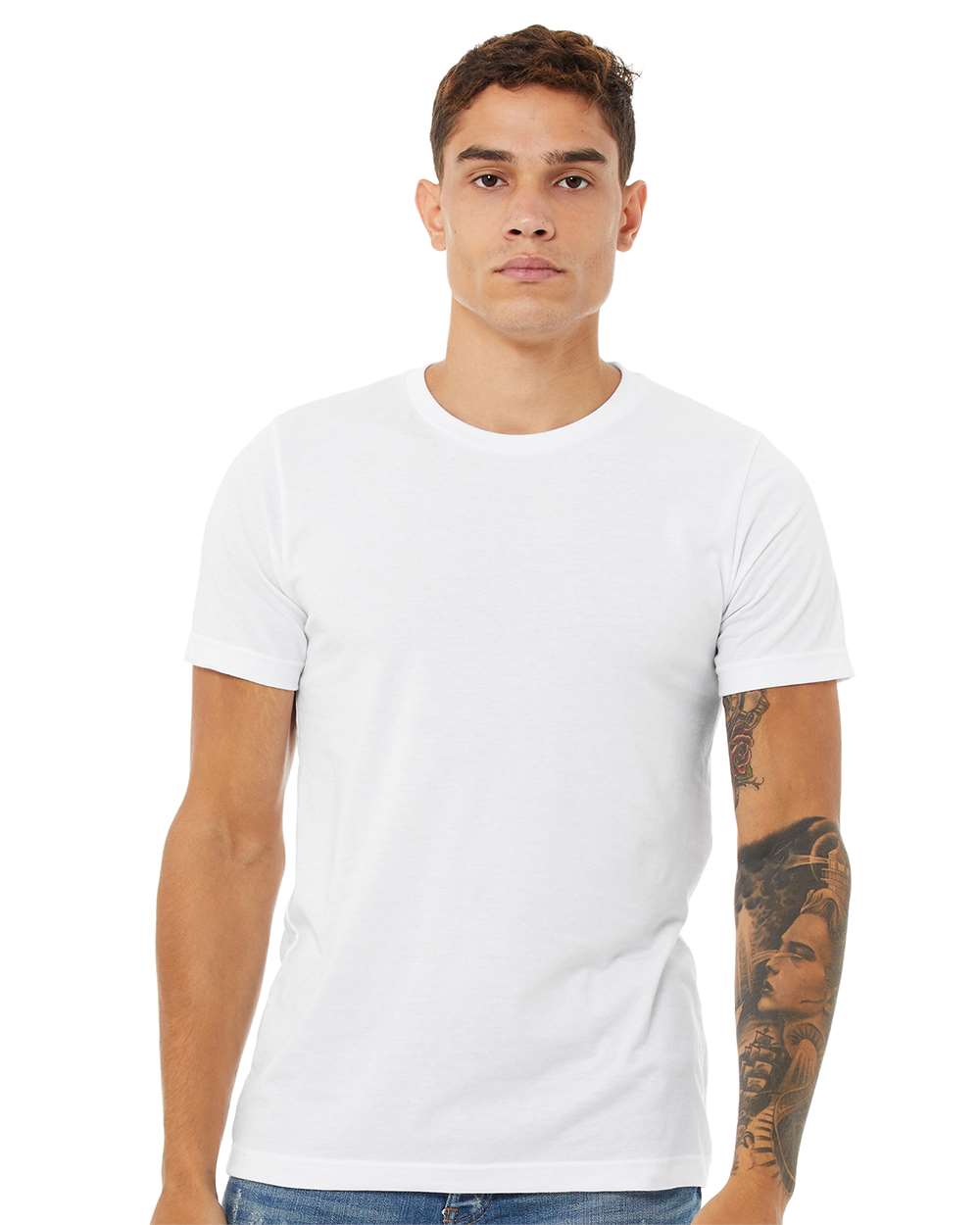 CVC Jersey Tee - BELLA + CANVAS 3001CVC