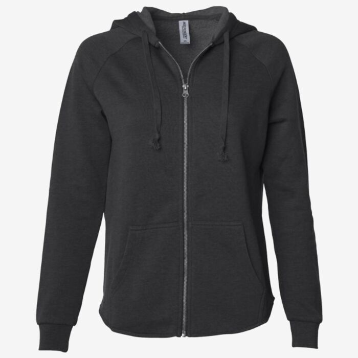 Women's California Wave Wash Full-Zip Hooded Sweatshirt Thumbnail