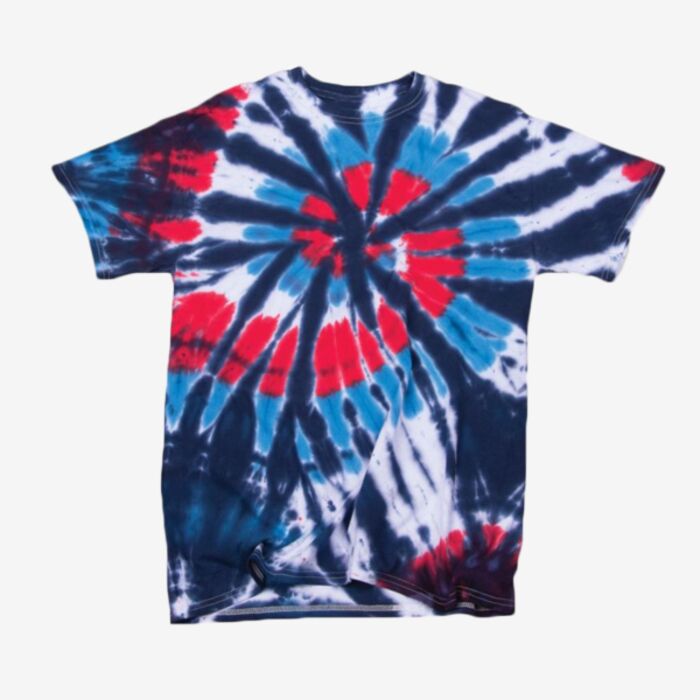 Youth Rainbow Cut-Spiral Tie-Dyed T-Shirt Thumbnail