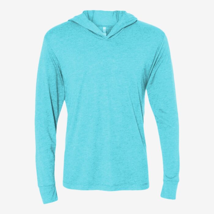 Triblend Hooded Long Sleeve Pullover Thumbnail